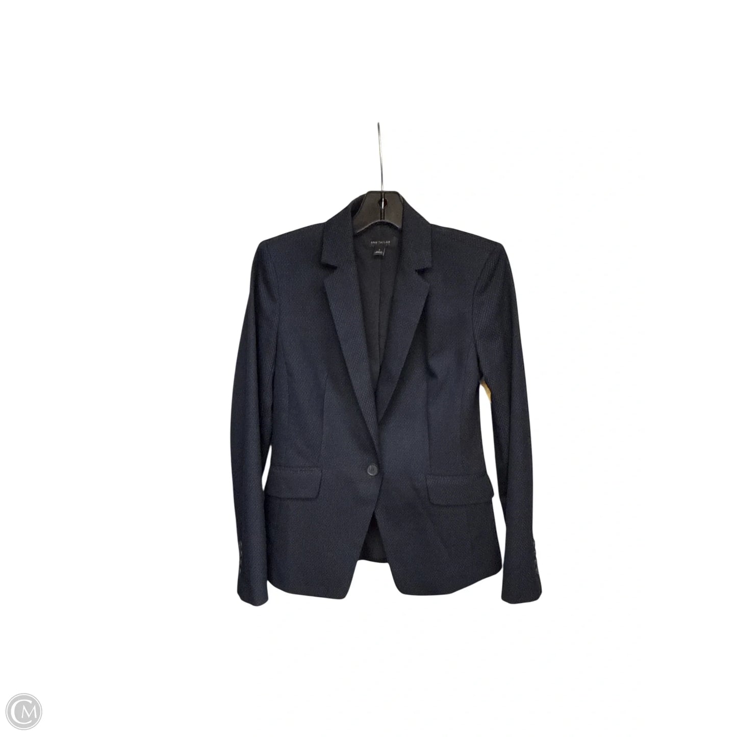 Blazer By Ann Taylor In Polkadot Pattern, Size: 0