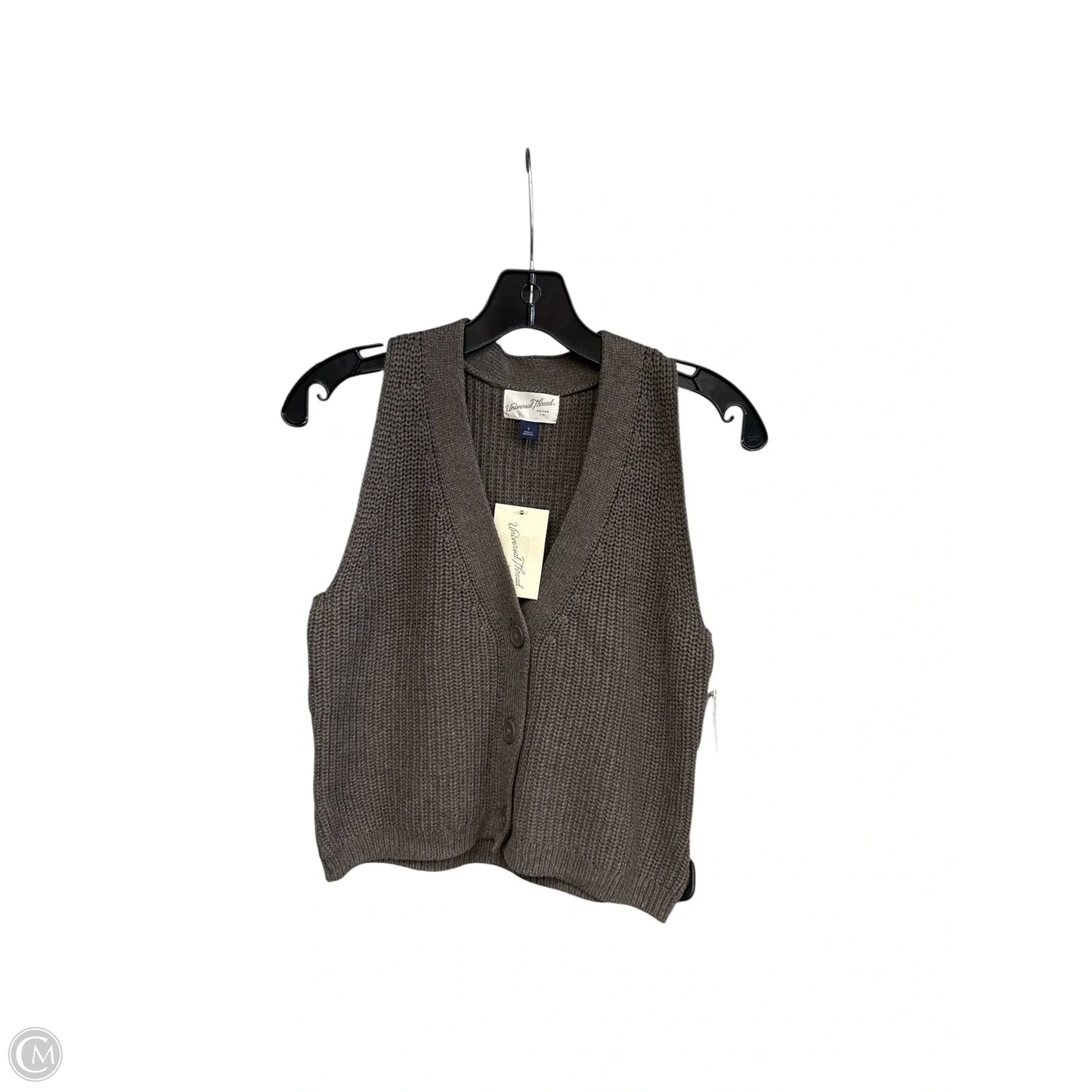 Top Sleeveless By Universal Thread In Brown, Size: S