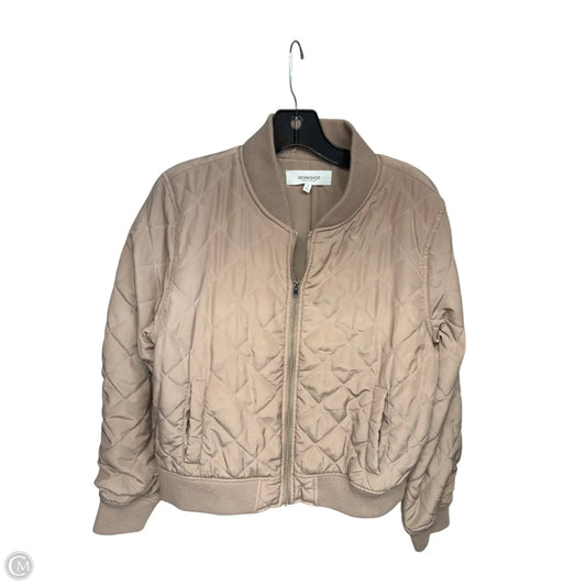 Jacket Other By Workshop In Tan, Size: L