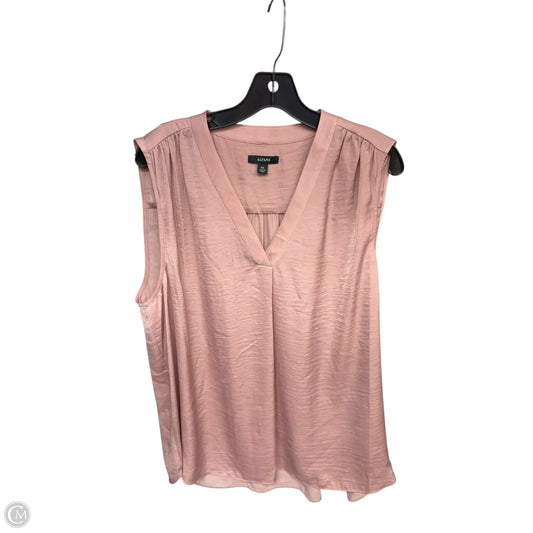 Top Sleeveless By Alfani In Pink, Size: Xxl