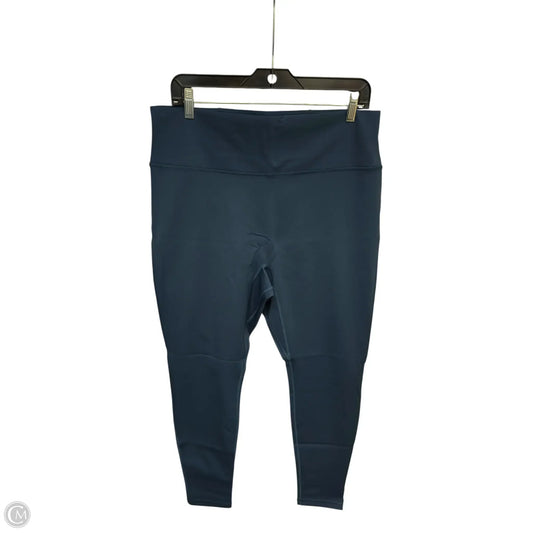 Athletic Leggings By Fabletics In Blue, Size: 2x