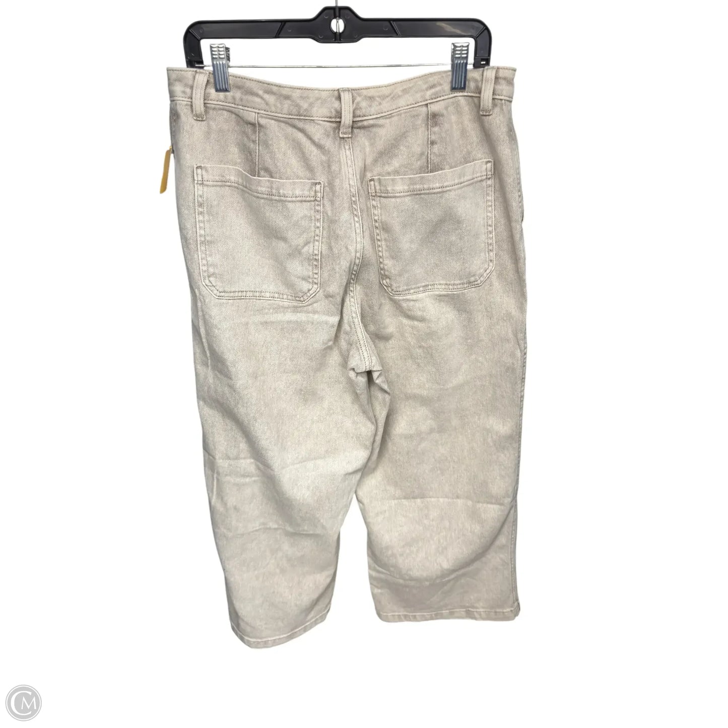 Jeans Wide Leg By Universal Thread In Beige, Size: 12