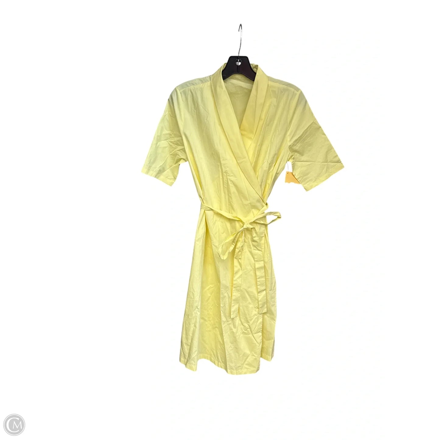 Dress Casual Short By Frnch In Yellow, Size: M
