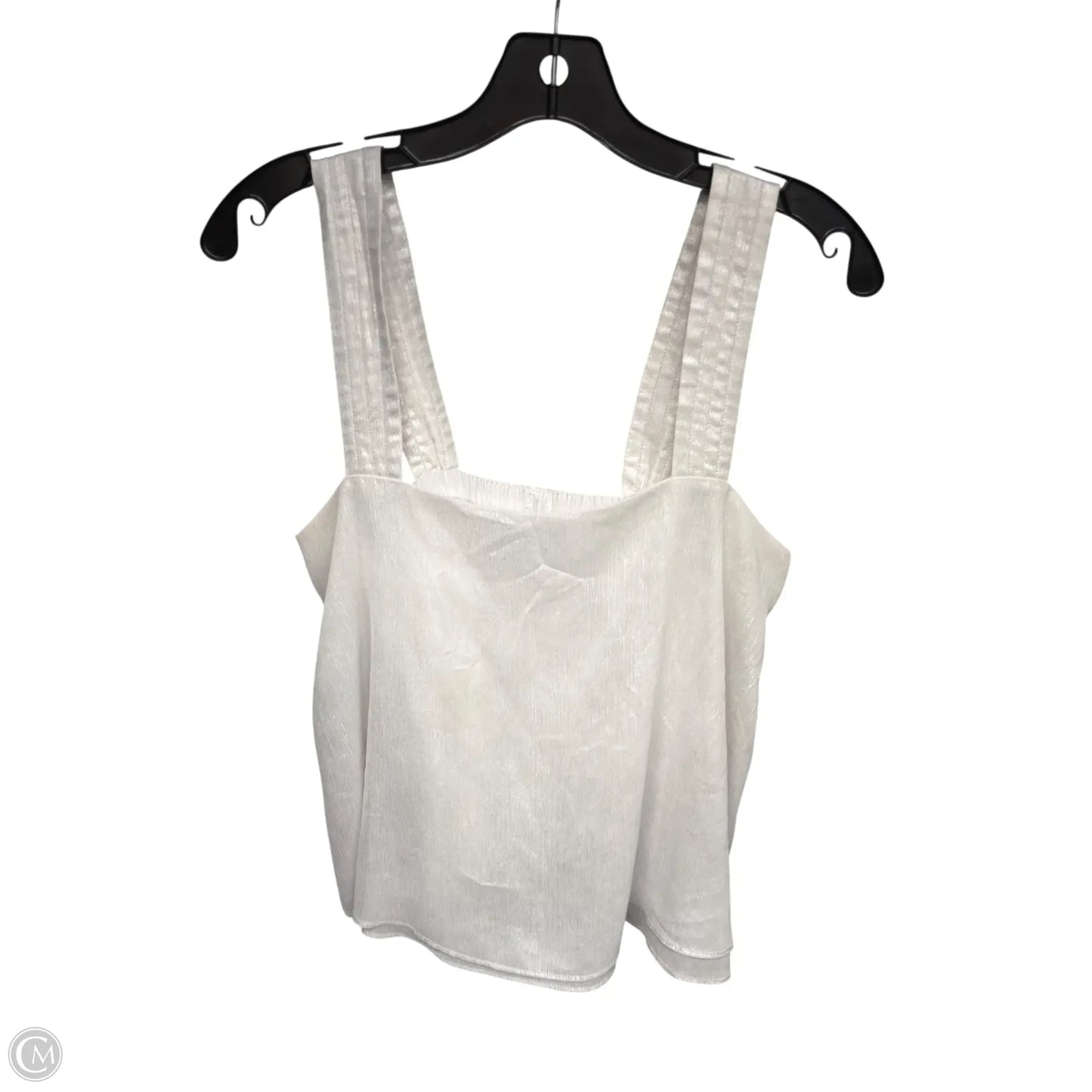 Top Sleeveless By Rachel Roy In Silver, Size: M