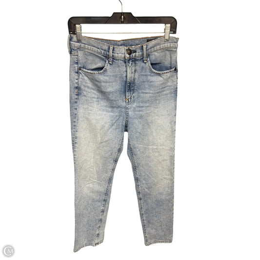 Jeans Skinny By Rag And Bone In Blue Denim, Size: 6