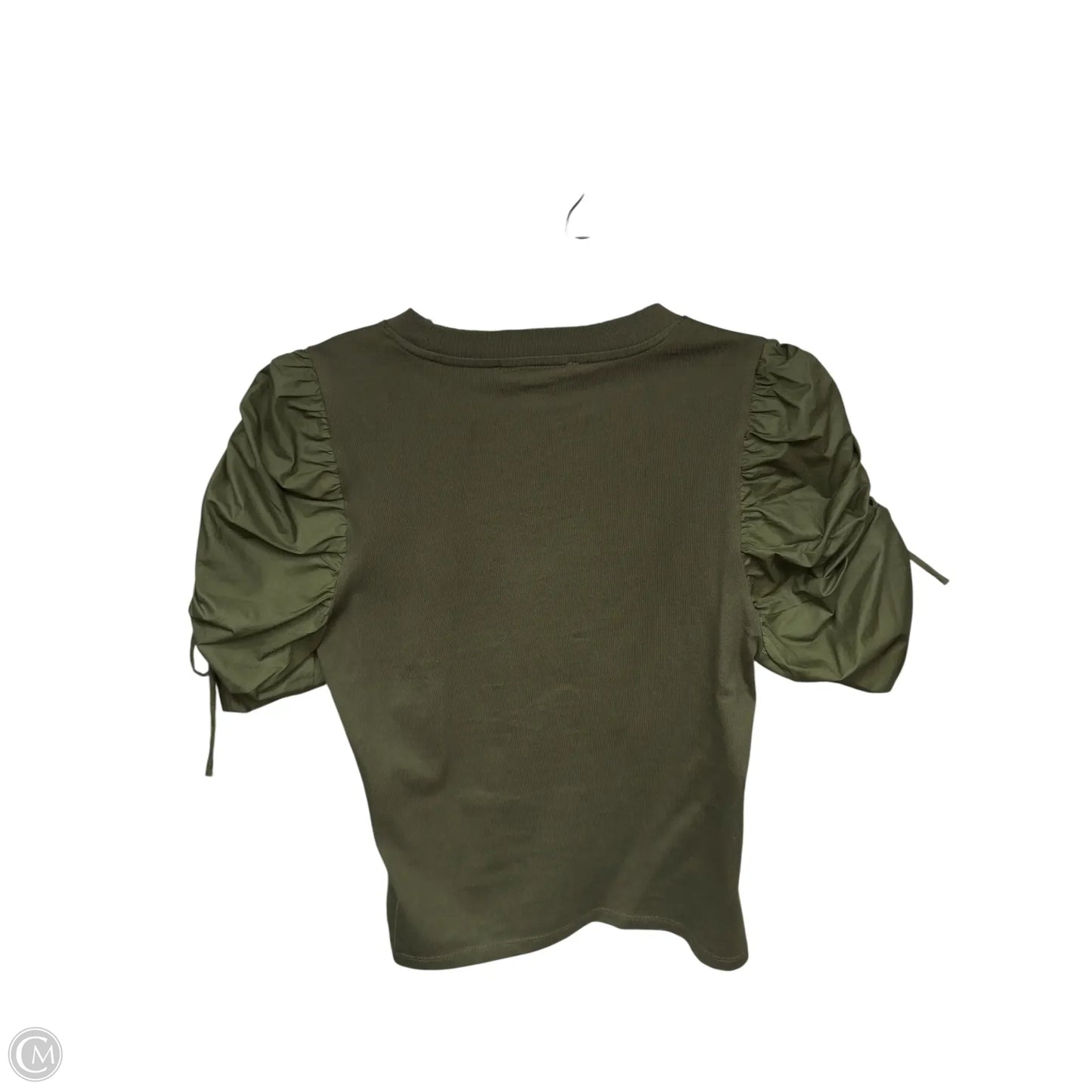 Top Short Sleeve By Frame In Green, Size: Xs