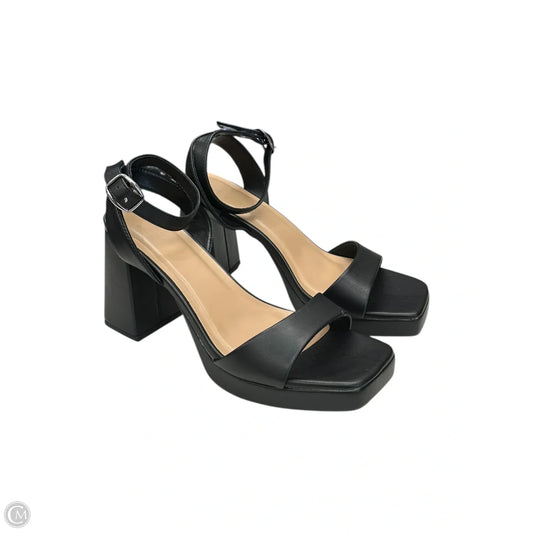 Shoes Heels Block By A New Day In Black, Size: 8.5