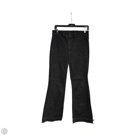 Jeans Flared By J. Crew In Black, Size: 4