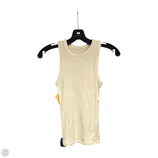 Tank Top By A New Day In Cream, Size: Xs