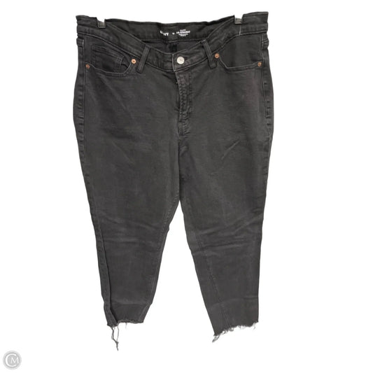 Jeans Straight By Old Navy In Black, Size: 14