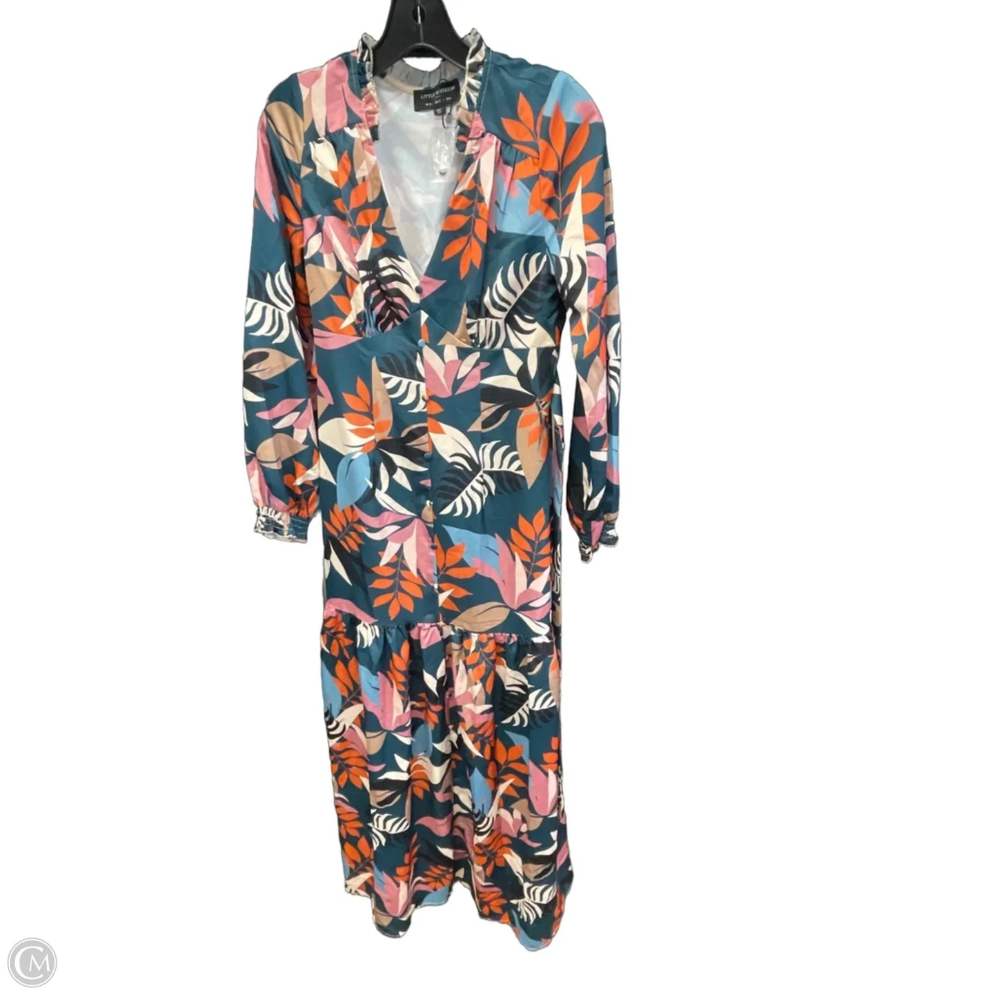 Dress Casual Maxi By Clothes Mentor In Floral Print, Size: 6