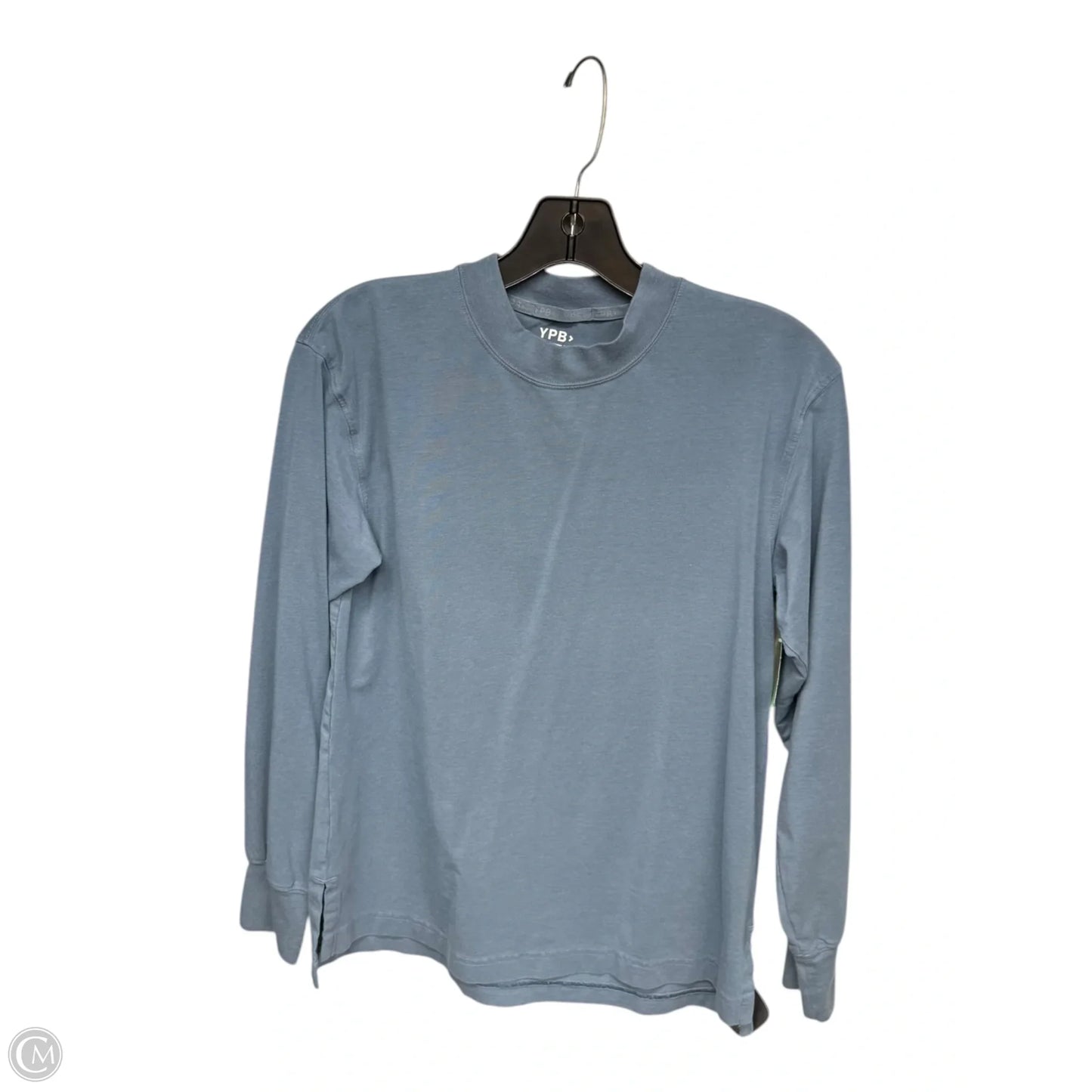 Top Long Sleeve By Ypb In Blue, Size: Xs