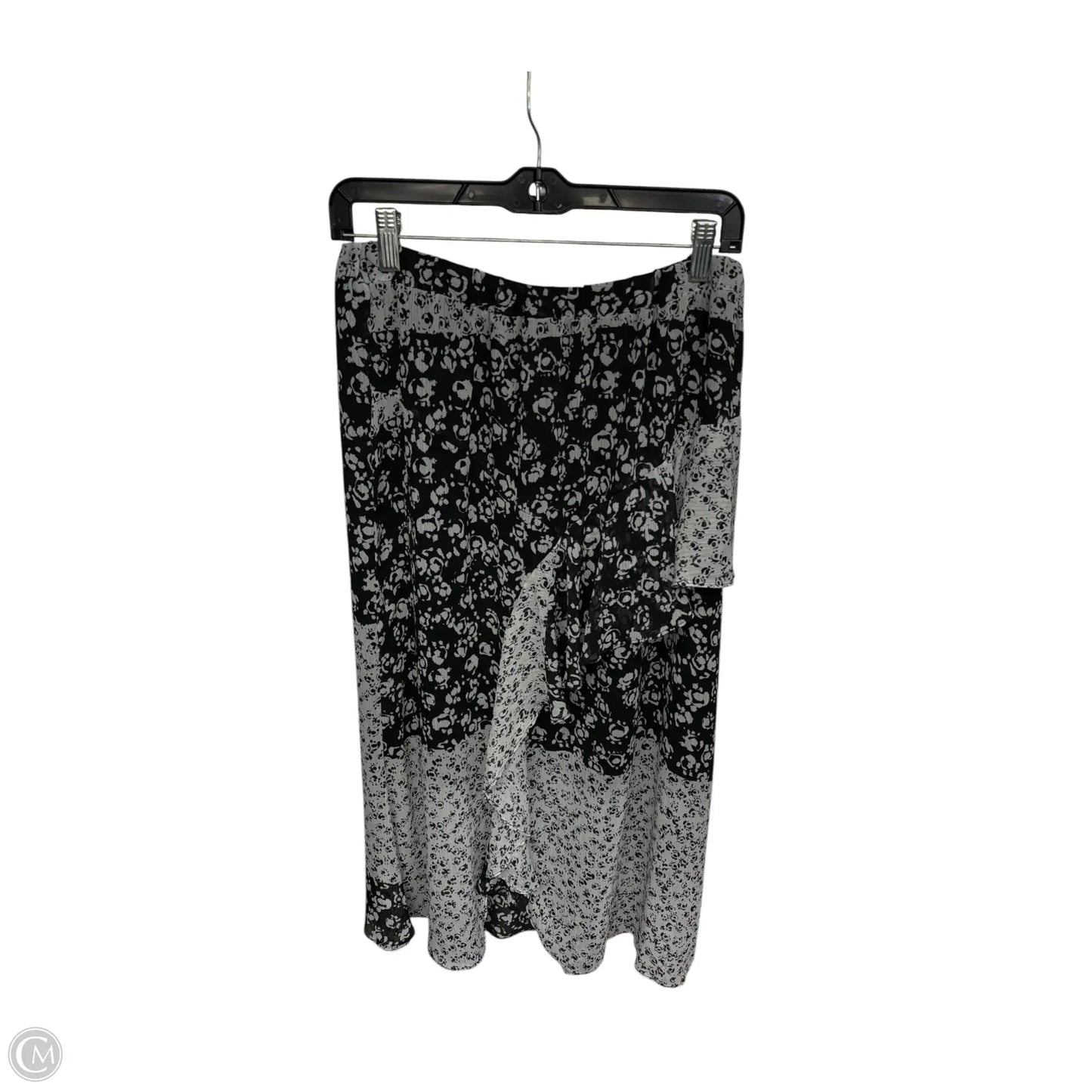 Skirt Midi By Joie In Black & White, Size: L