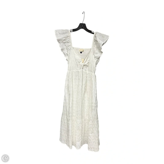 Dress Casual Maxi By Universal Thread In White, Size: Xl