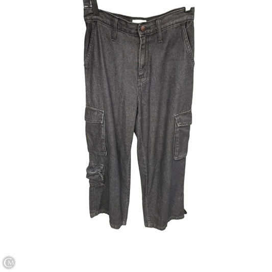 Jeans Wide Leg By Universal Thread In Black, Size: 4