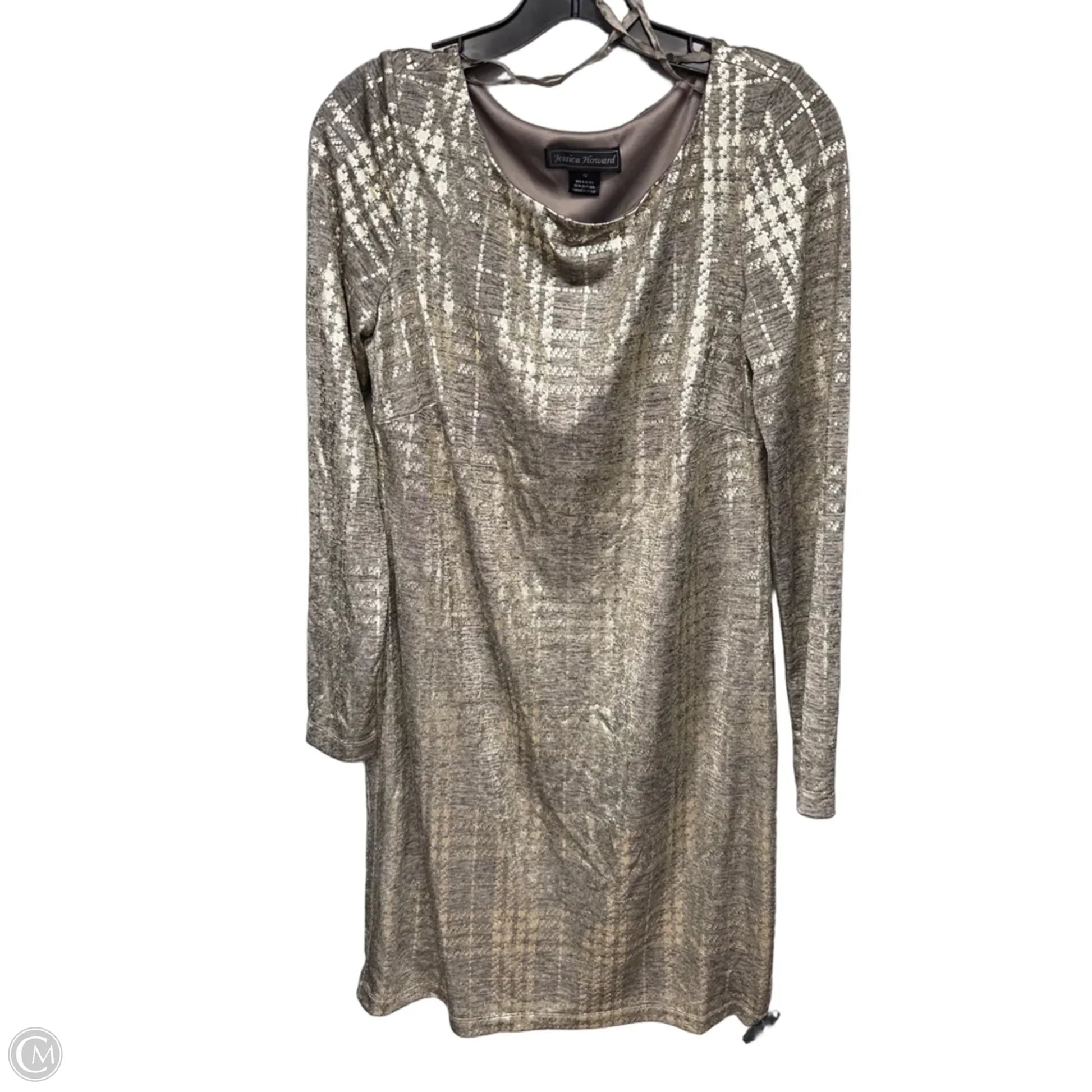 jessica howard gold dress Jessica Howard Size S black/rose gold Pre-Owned Ladies Dress Margaret's Fine Consignment