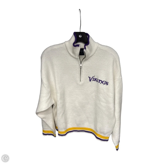 Sweater By Abercrombie And Fitch In White, Size: S