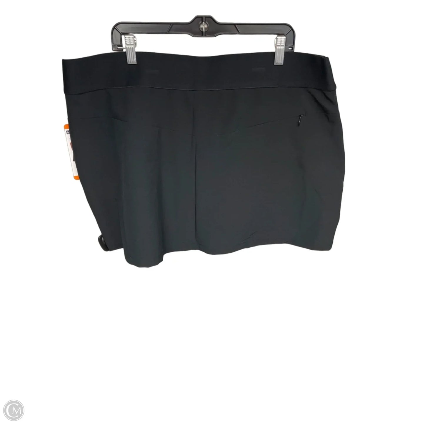 Athletic Skort By Clothes Mentor In Black, Size: Xxl