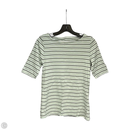 Top Short Sleeve By Chicos In Green, Size: S