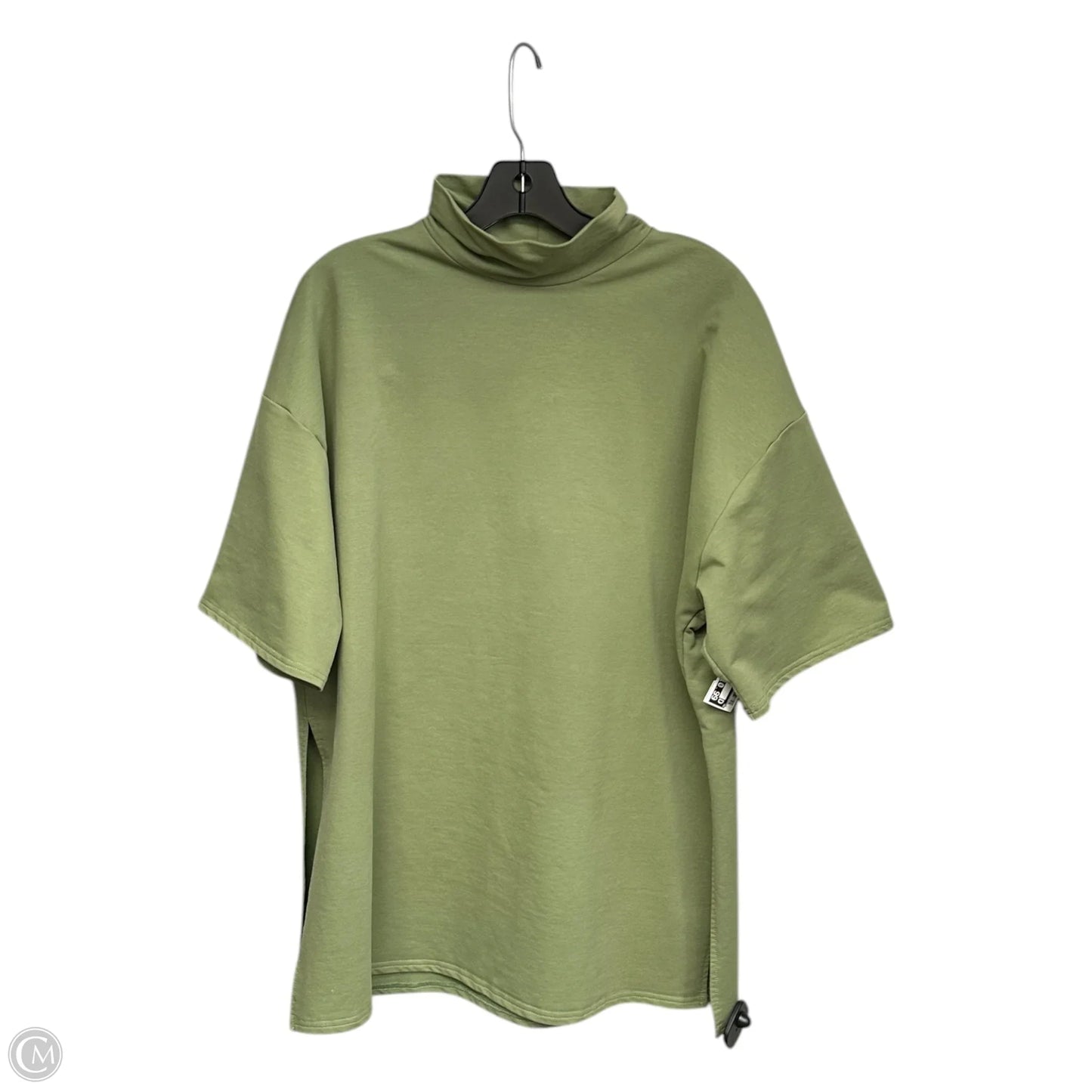 Tunic Short Sleeve By Sweet Rain In Green, Size: M
