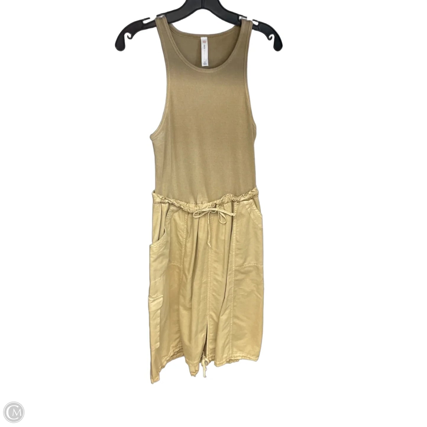 Dress Casual Midi By Daily Practice By Anthropologie In Tan, Size: M