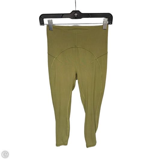 Athletic Leggings By Lululemon In Green, Size: 6