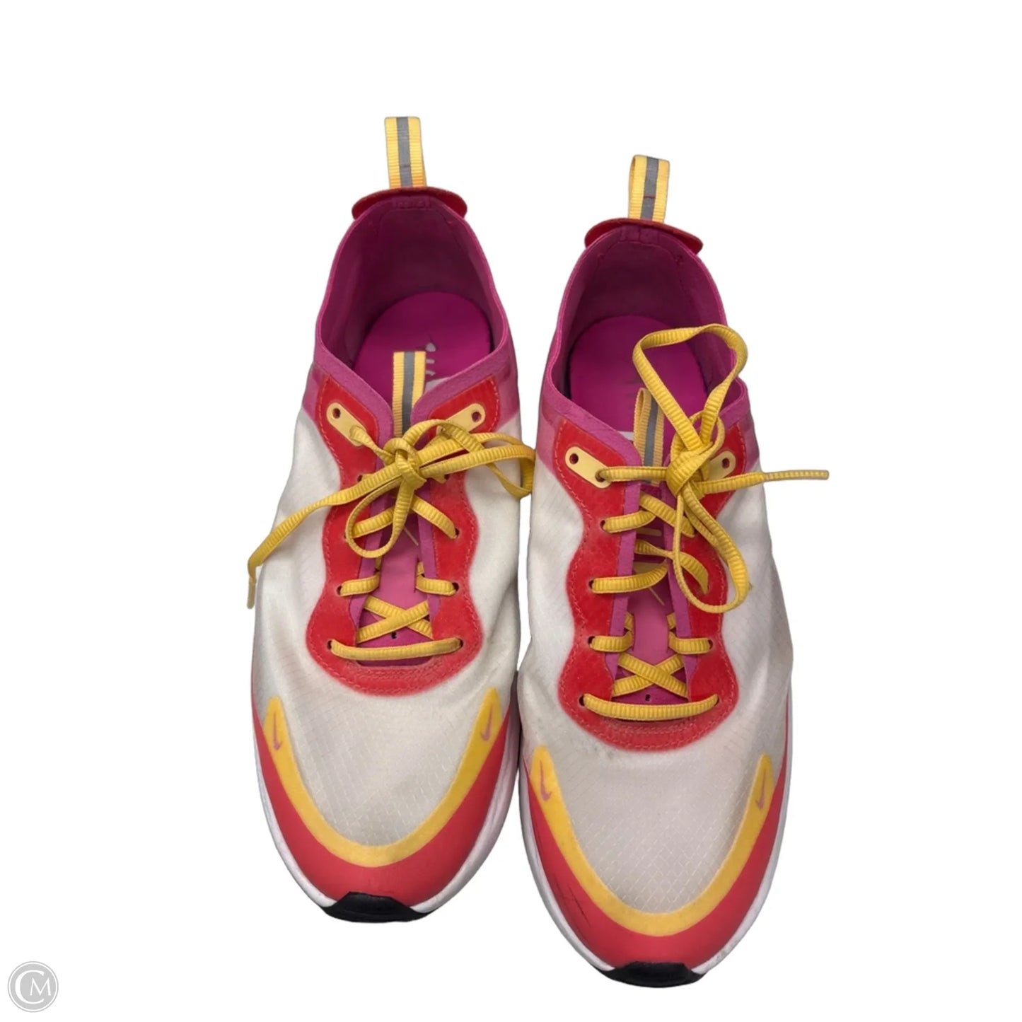 Shoes Sneakers By Nike Apparel In Pink & White, Size: 7