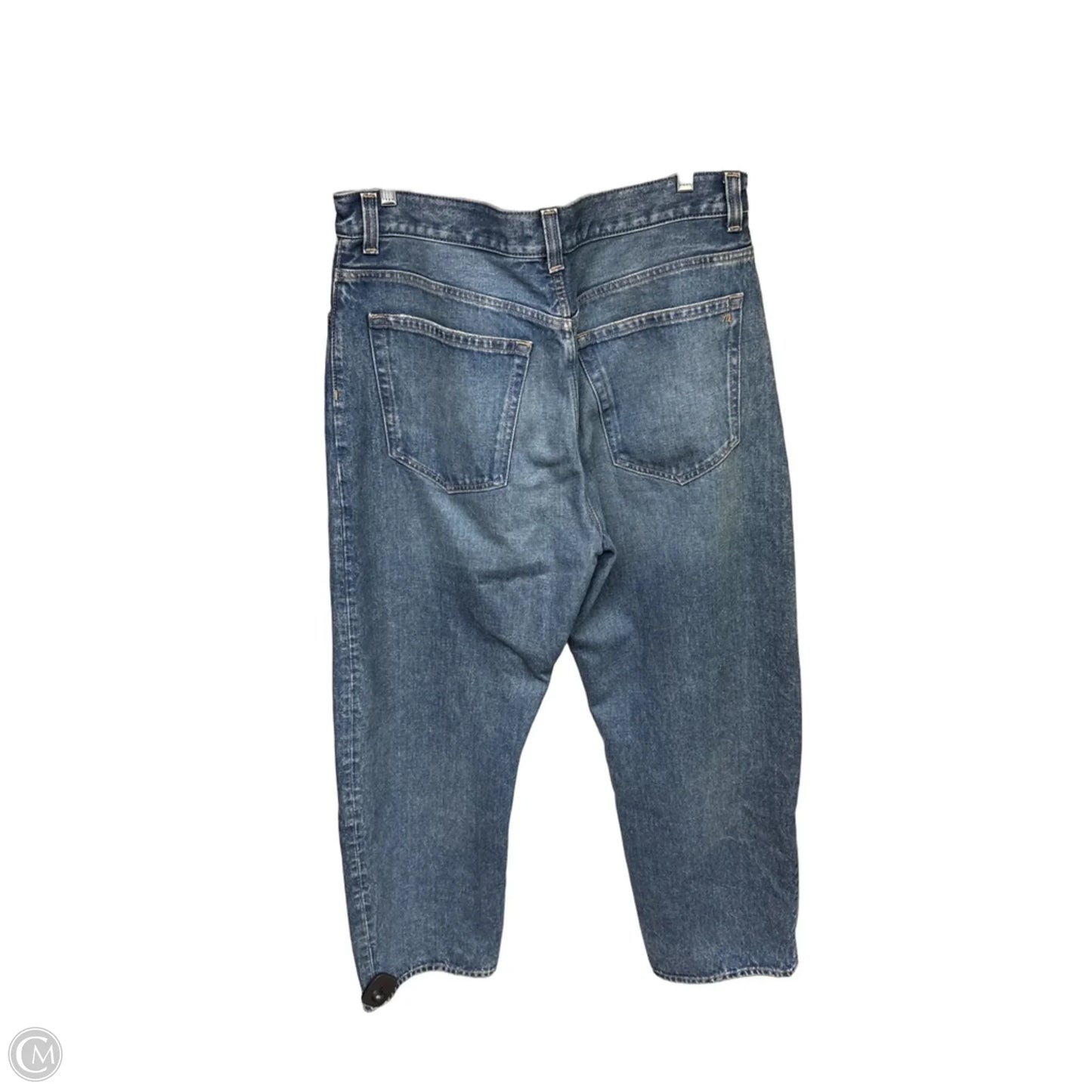 Jeans Wide Leg By Madewell In Blue Denim, Size: 12