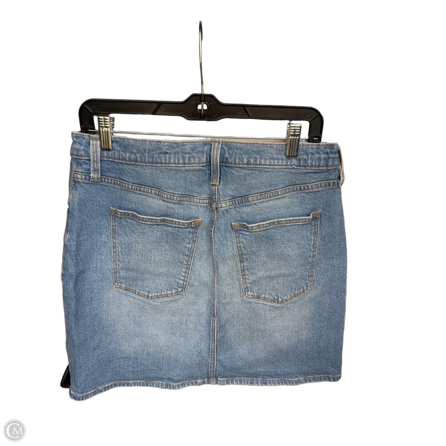 Skirt Mini & Short By Universal Thread In Blue Denim, Size: 12