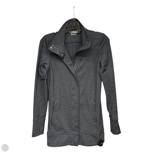 Athletic Jacket By Athleta In Grey, Size: Xxs
