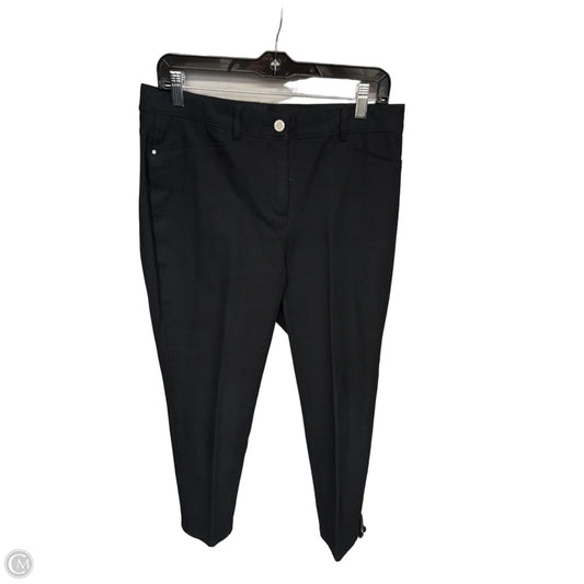Pants Dress By Chicos In Black, Size: 10