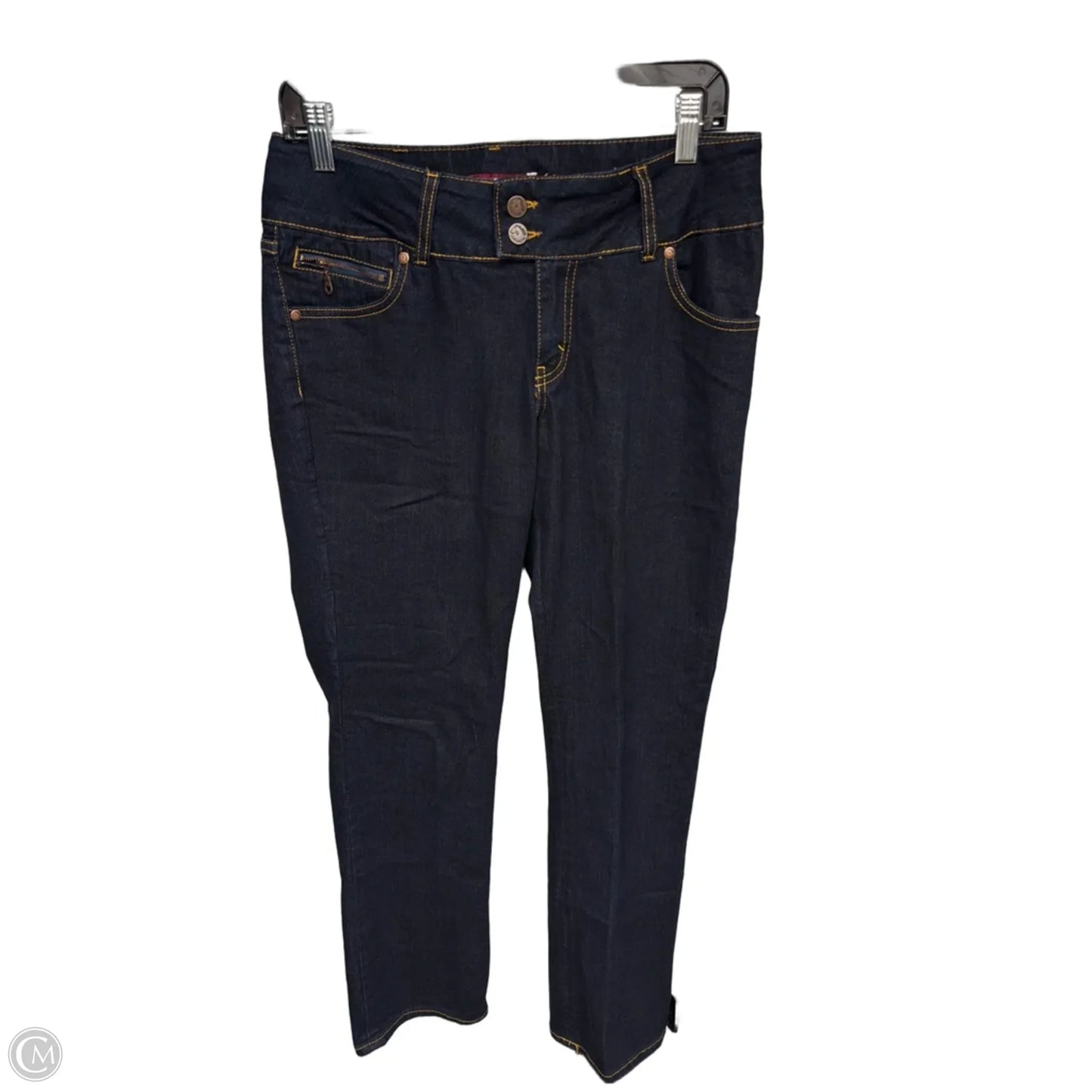 Jeans Boot Cut By Jordache In Blue Denim, Size: 12