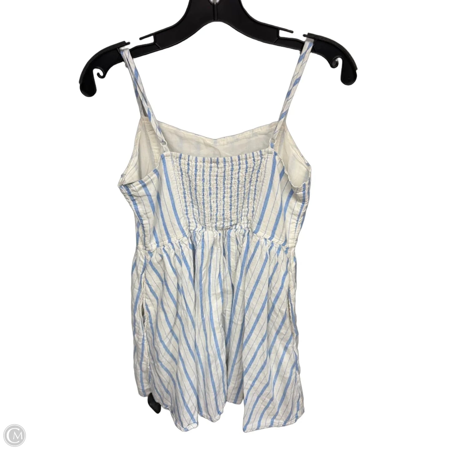 Dress Casual Short By Aerie In Blue & White, Size: S