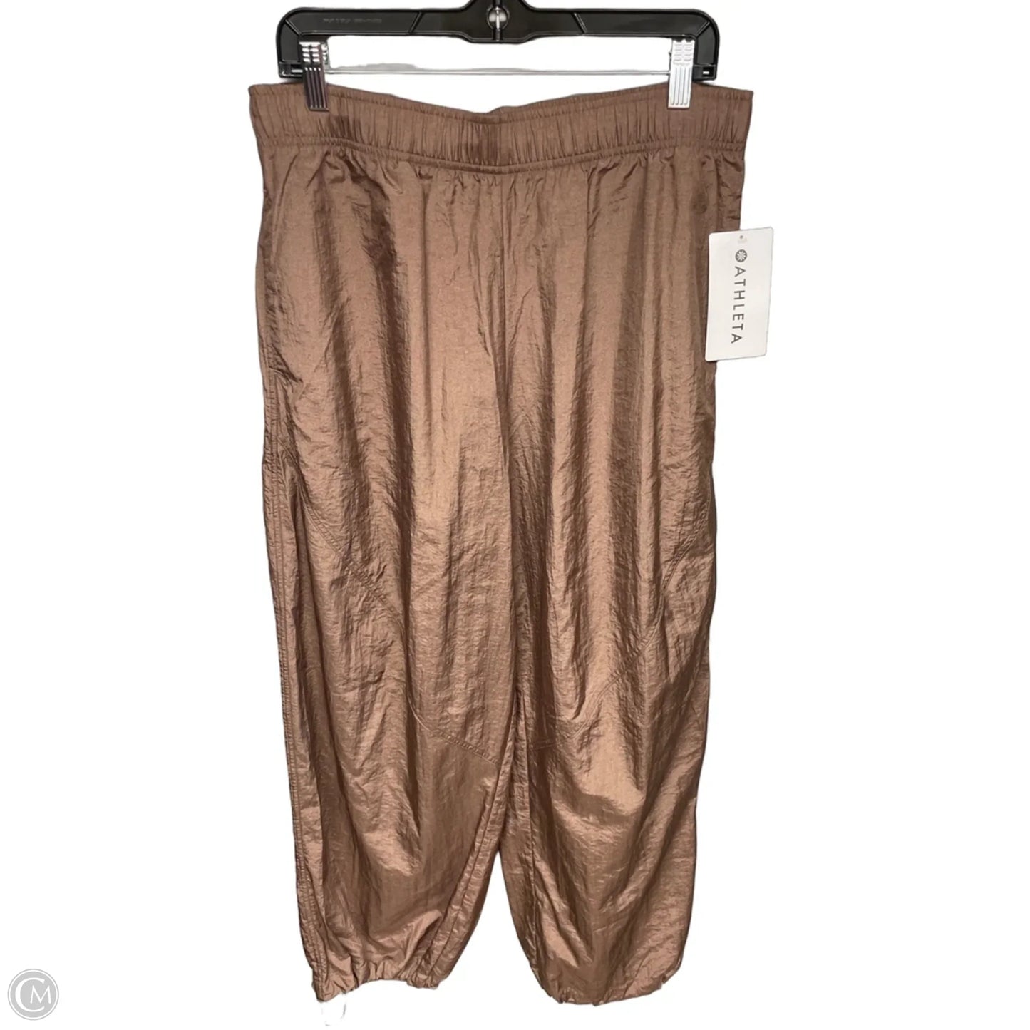 Athletic Pants By Athleta In Brown, Size: L