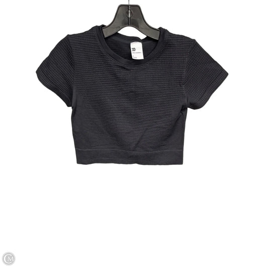Athletic Top Short Sleeve By All In Motion In Black, Size: M