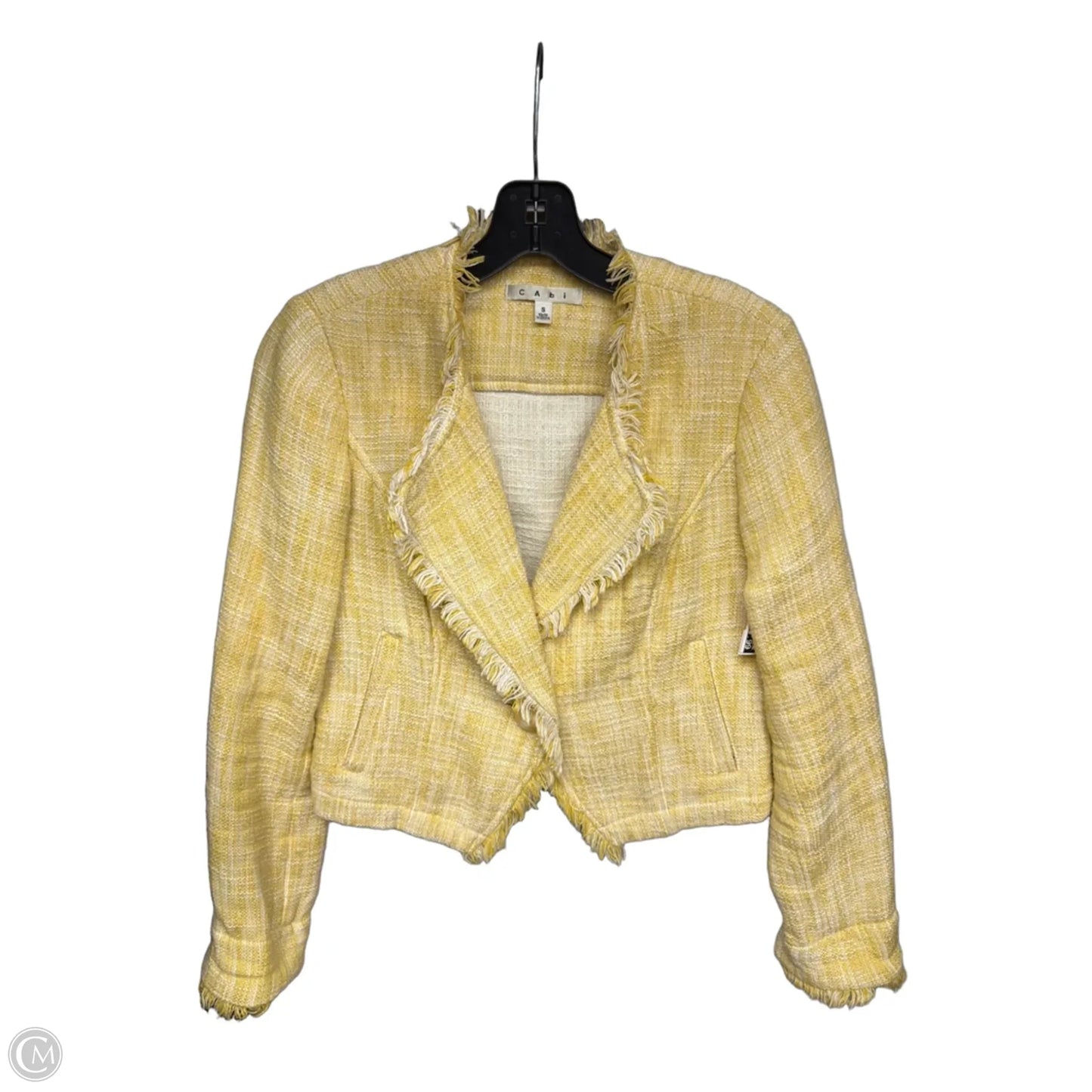 Jacket Other By Cabi In Yellow, Size: S