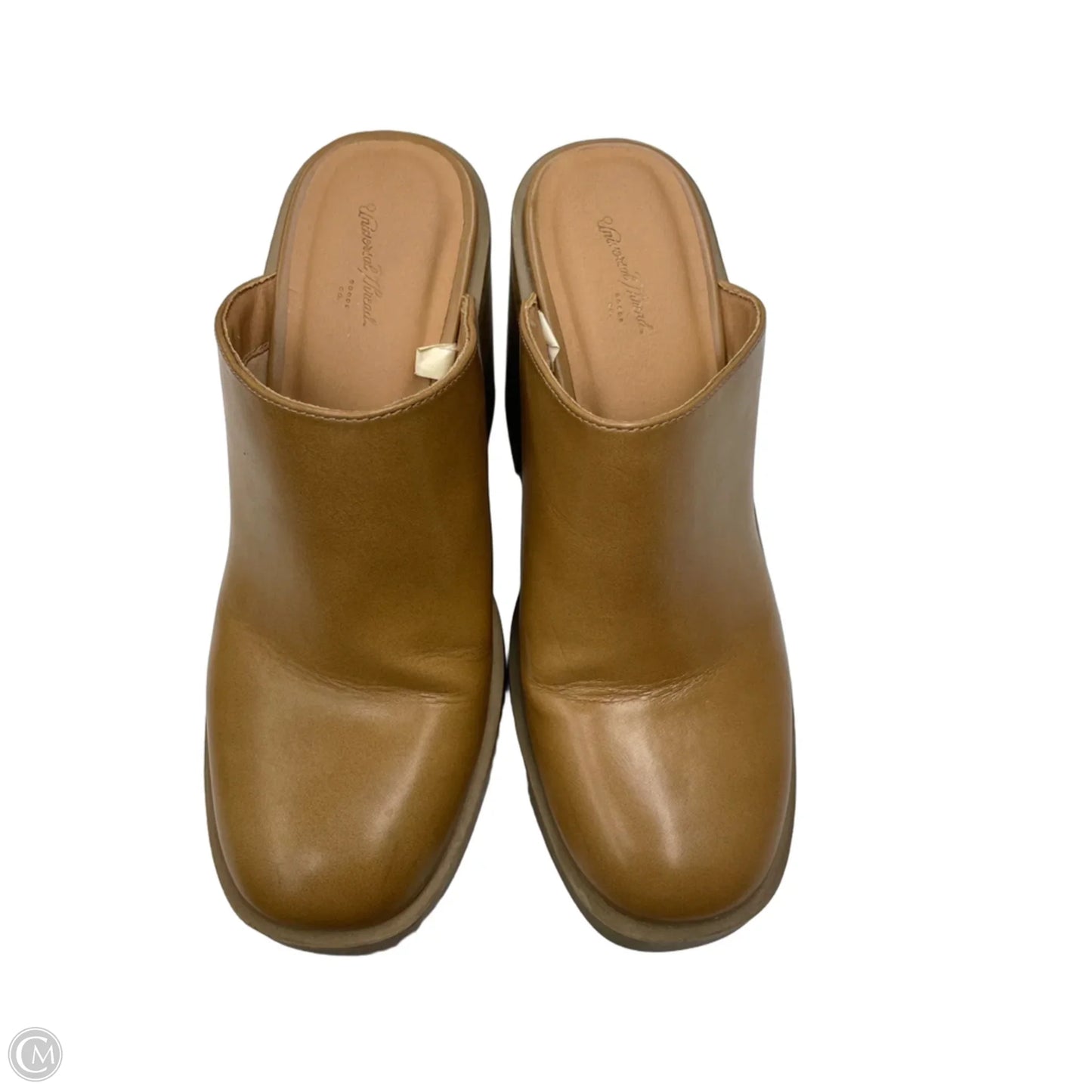 Shoes Heels Block By Universal Thread In Brown, Size: 7