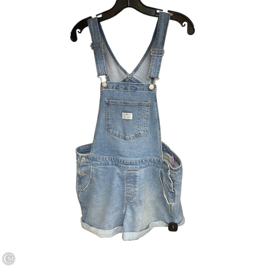 Shortalls By Levis In Blue Denim, Size: 16