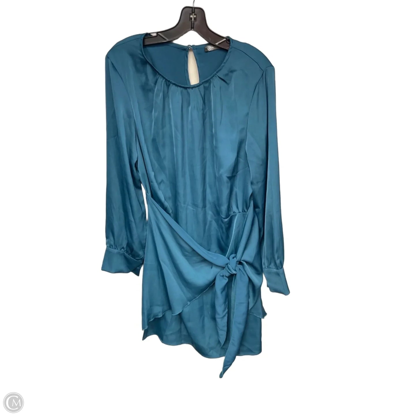 Dress Casual Short By Prettygarden In Teal, Size: L