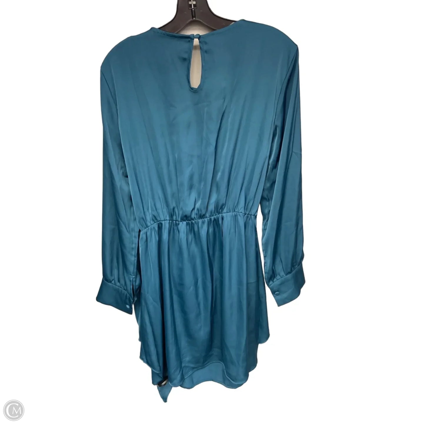 Dress Casual Short By Prettygarden In Teal, Size: L