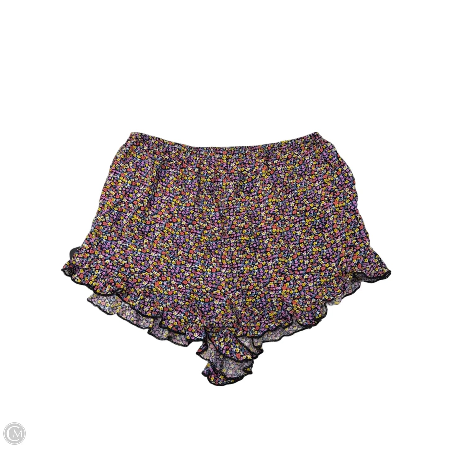 Shorts By Patrons Of Peace In Floral Print, Size: L