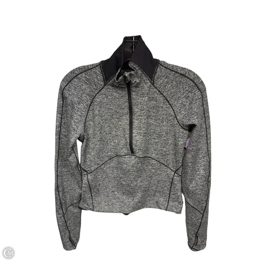 Athletic Jacket By Lululemon In Grey, Size: 4