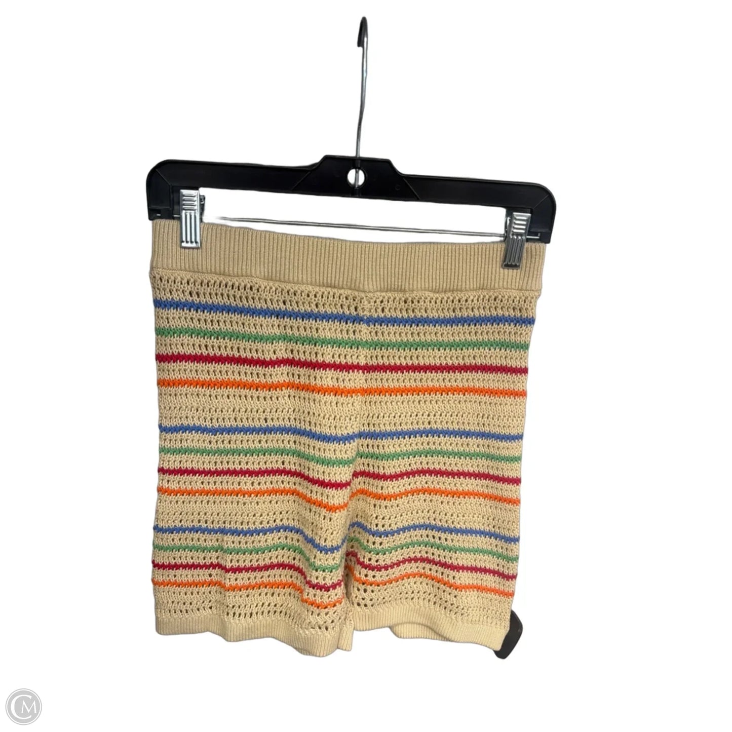 Swimwear Cover-up By Clothes Mentor In Striped Pattern, Size: M
