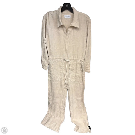 Jumpsuit By Clothes Mentor In Beige, Size: S