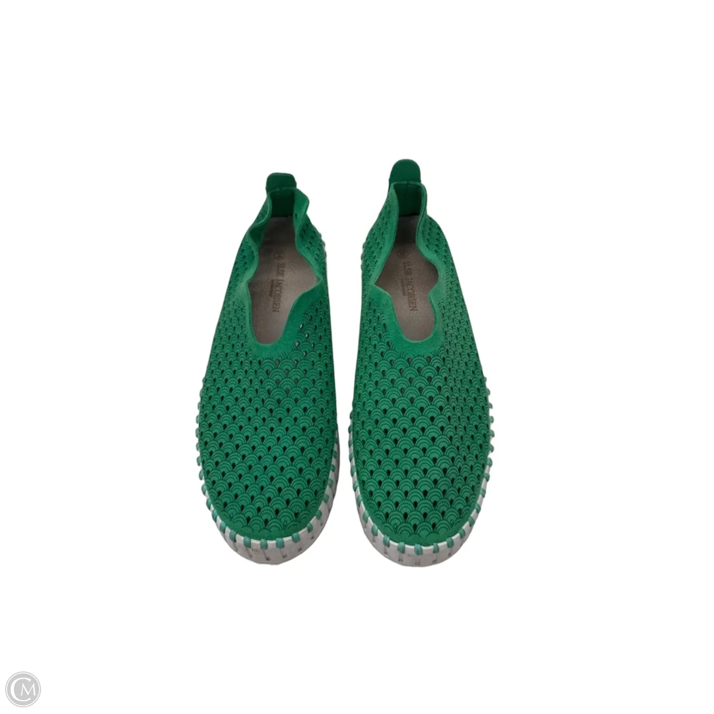 Shoes Flats By Clothes Mentor In Green, Size: 8