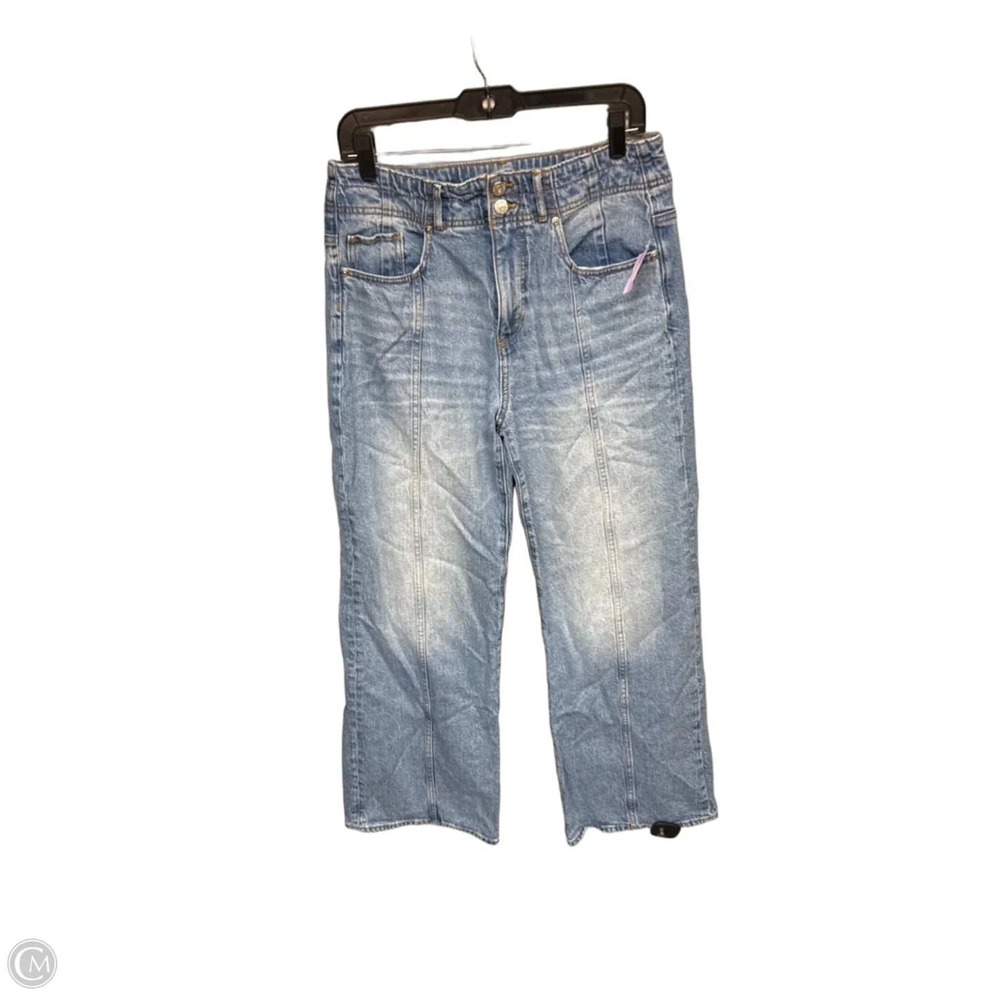Jeans Wide Leg By Loft In Blue Denim, Size: 6