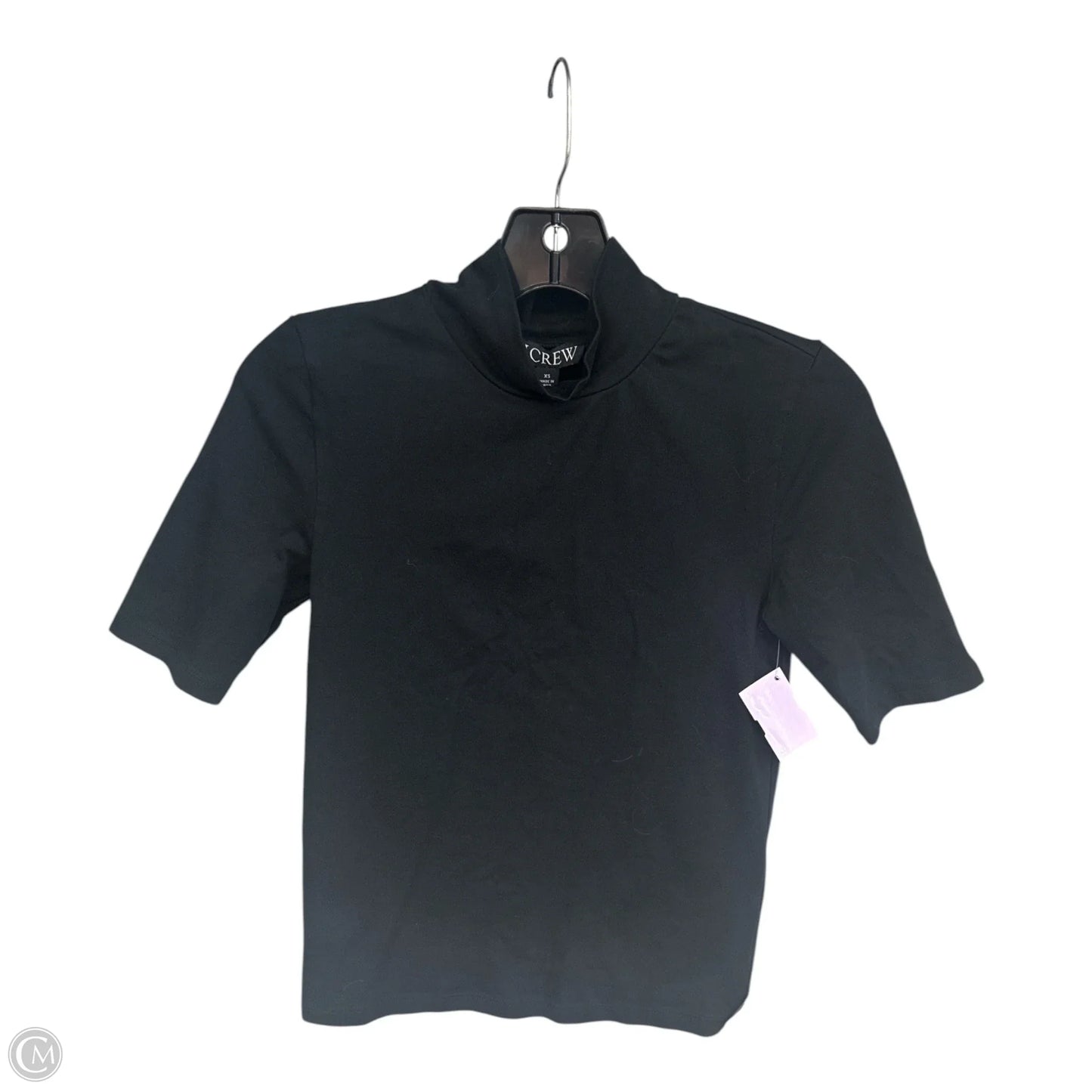 Top Short Sleeve Basic By J. Crew In Black, Size: Xs