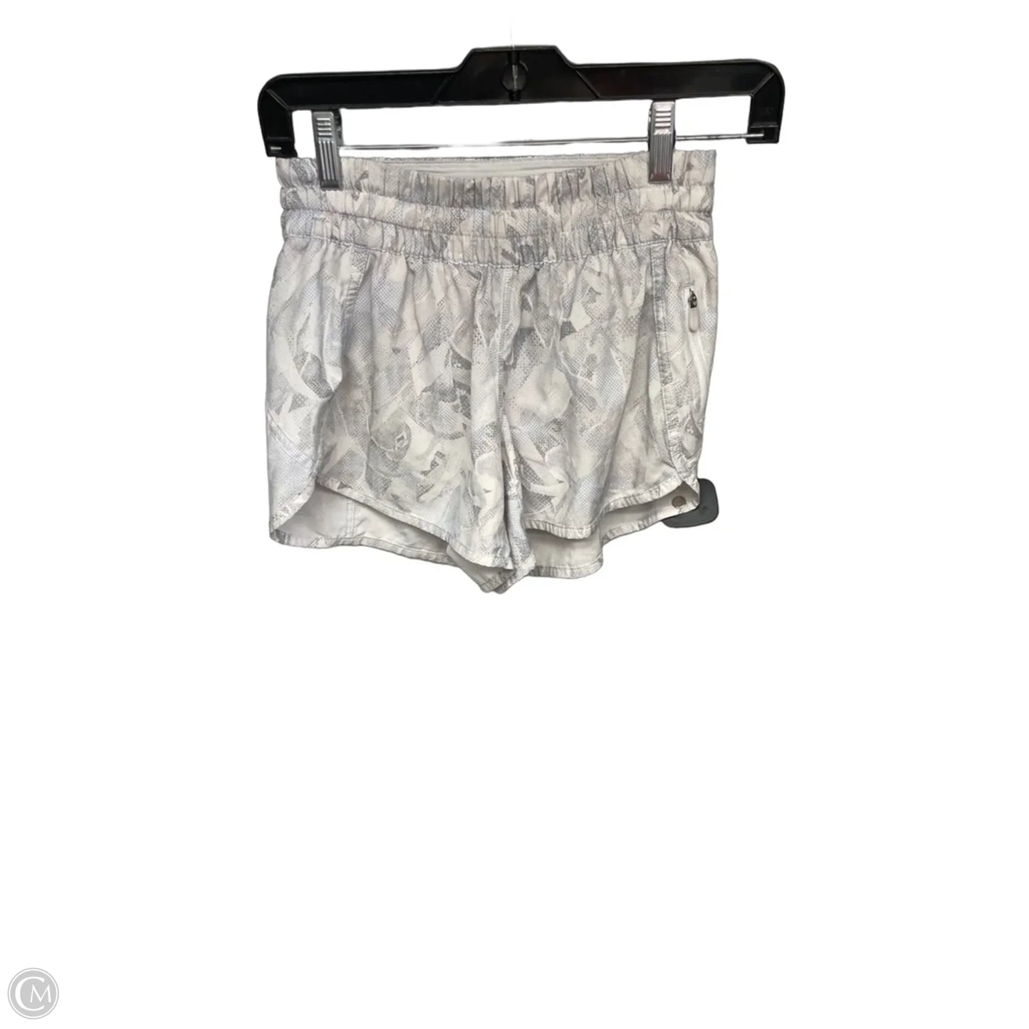 Athletic Shorts By Lululemon In Grey, Size: 4