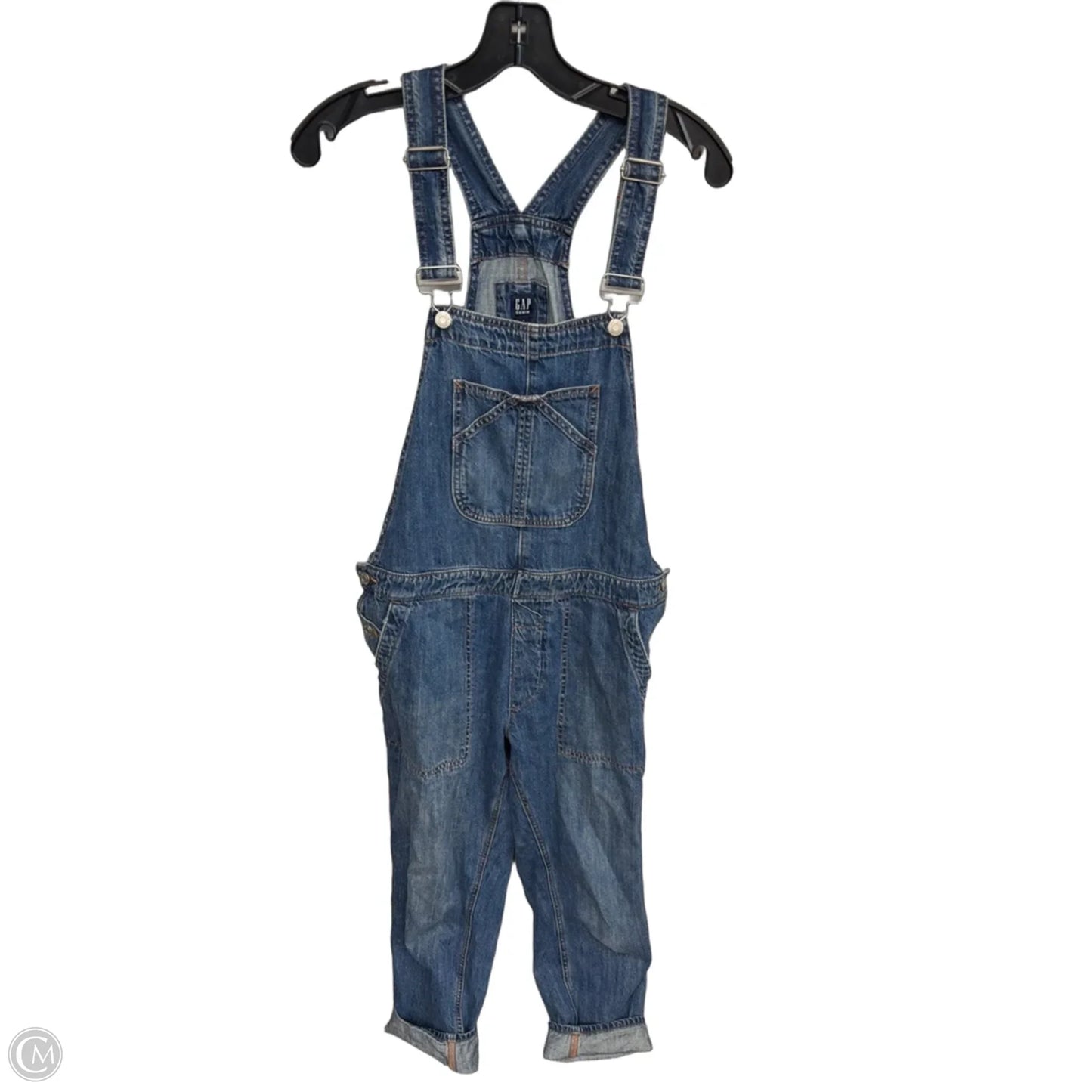 Overalls By Gap In Blue Denim, Size: S
