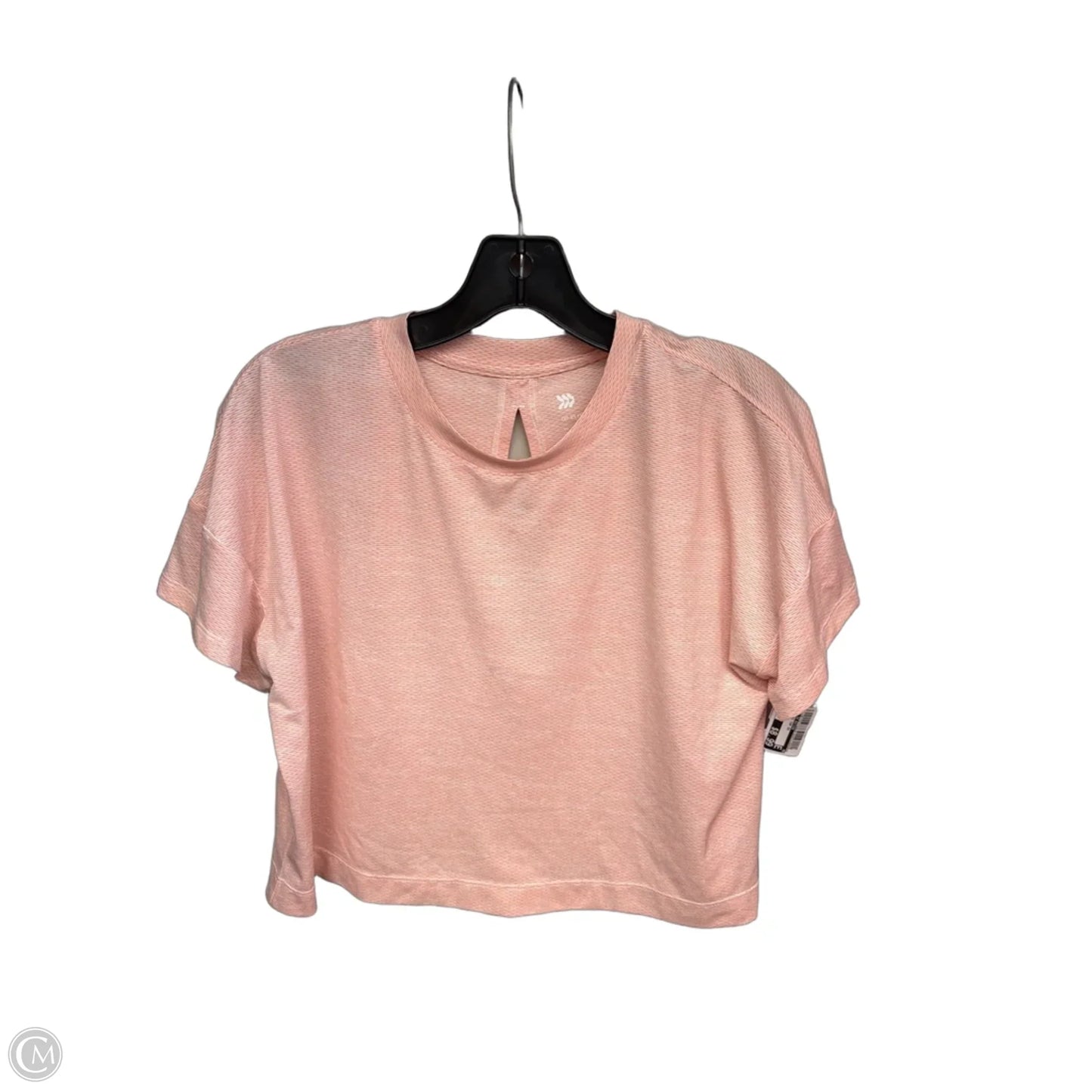 Athletic Top Short Sleeve By All In Motion In Orange, Size: M